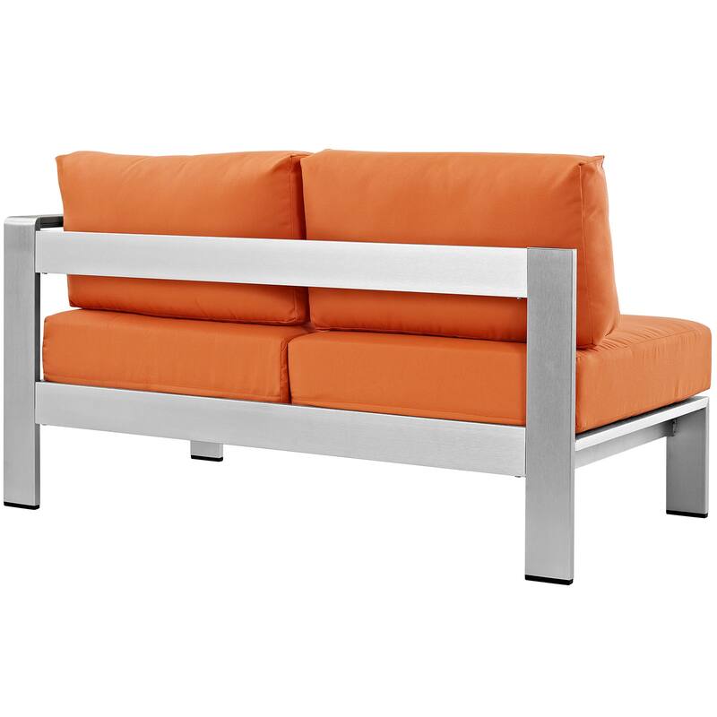 Beach Outdoor Patio Aluminum Loveseat