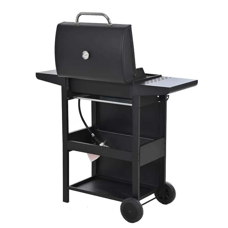 Propane 3 Burner Barbecue Grill Stainless Steel