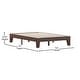 preview thumbnail 62 of 72, Wood Platform Bed with 14 Wooden Support Slats