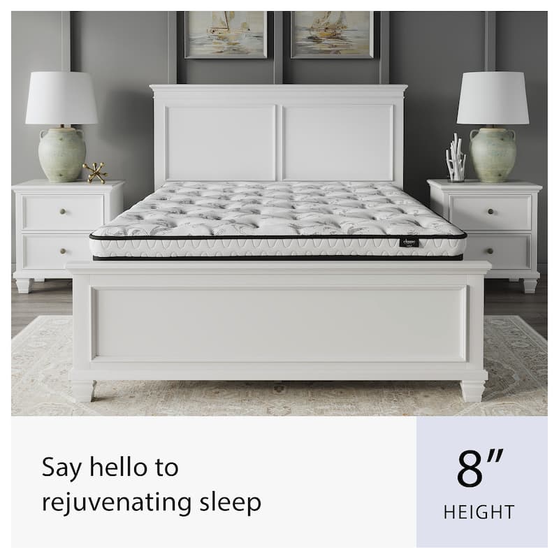 Signature Design by Ashley Chime 8-inch Innerspring Mattress