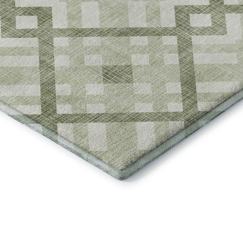 Premium Washable Super Soft Contemporary Geo Mayfield Rug