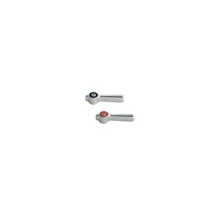 Chicago Faucets 369-Hotjkcp Lever Handle,Hot Index,2 3/8 In Length 