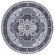 preview thumbnail 43 of 48, SAFAVIEH Tucson Betzy Transitional Machine Washable Rug 6' Round - Olive/Ivory - Round