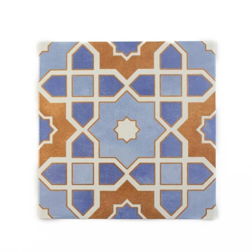 Gothic 10x10 Matte Porcelain Encaustic Tile - Floor, Wall & Backsplash