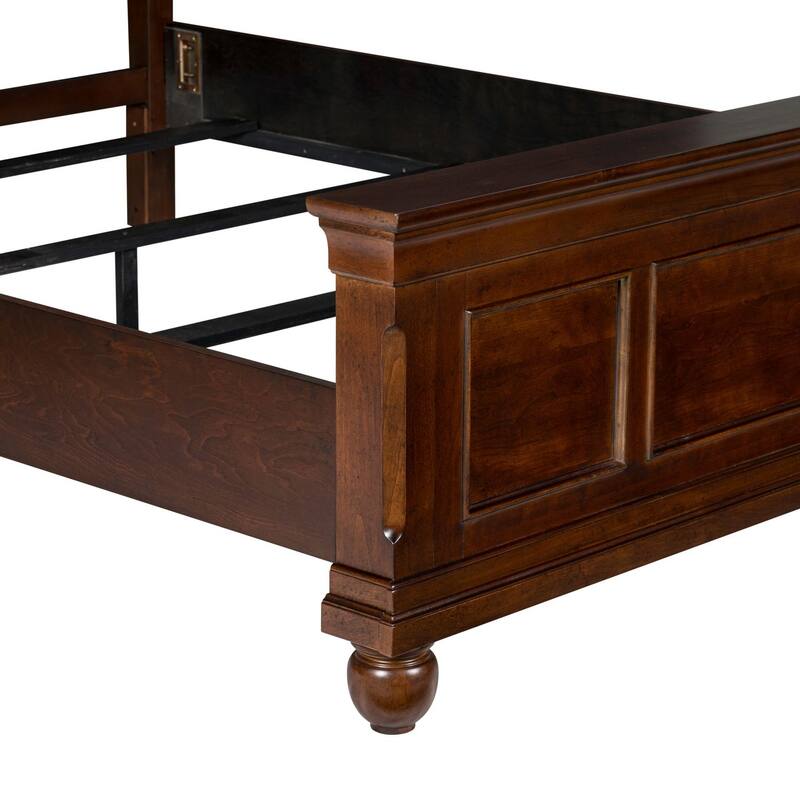 Liberty Furniture Rustic Traditions Panel Bed - King, Queen