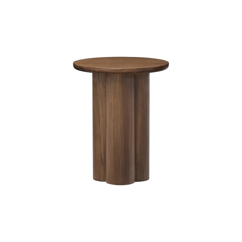 NPD Furniture Mayville Solid Wood Side Table
