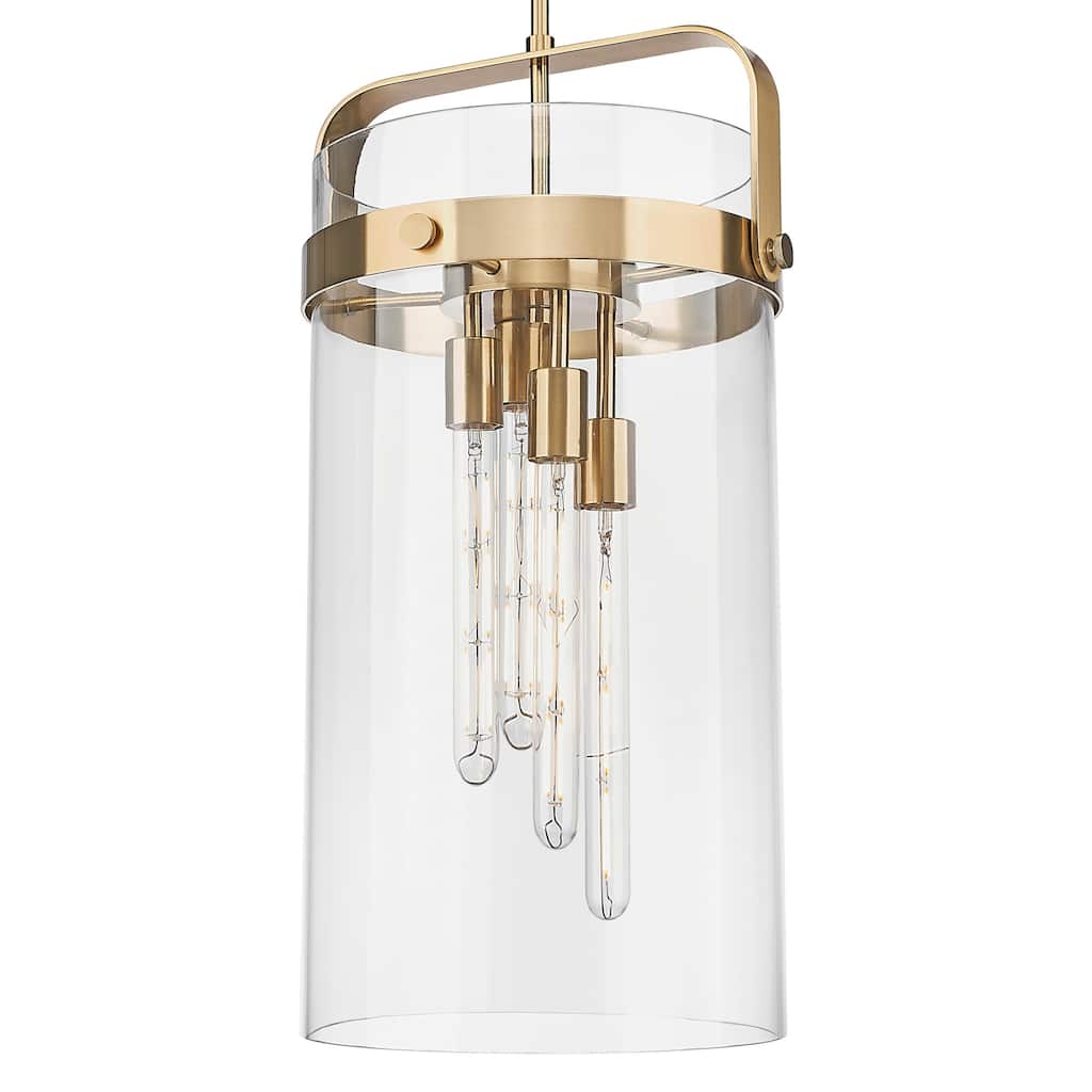 Innovations Lighting 413-4SL-G413-4S-12CL Pilaster 4 Light 12" Wide