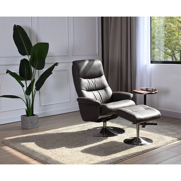 Sammuel EuroStyle Recliner and Matching Ottoman Bed Bath & Beyond 35758524