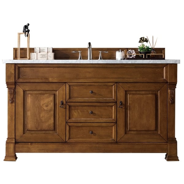 slide 2 of 36, James Martin Vanities Brookfield 60" Single Vanity, Country Oak