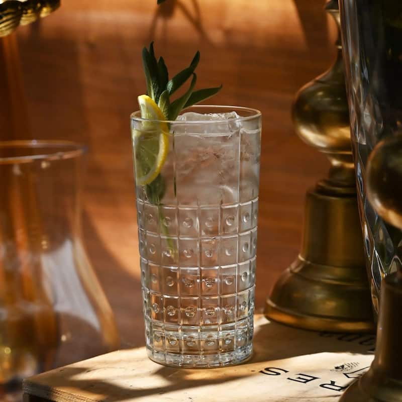 Bormioli Rocco Set of 4 Este Ounce Cooler Glasses