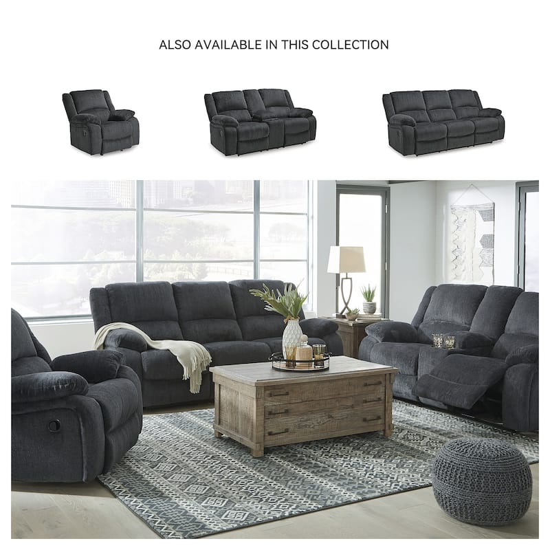 Draycoll Power Rocker Recliner, Gray