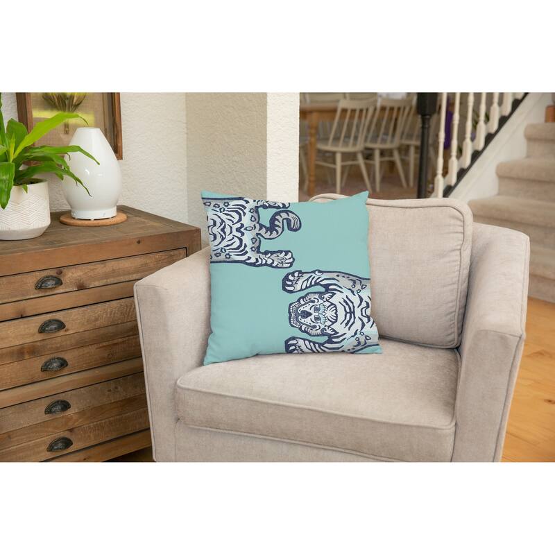 TIBETAN TIGER Accent Pillow by Kavka Designs Bed Bath & Beyond 38089418