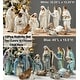 preview thumbnail 19 of 24, Glitzhome 12 Piece Resin Nativity Figurine Set