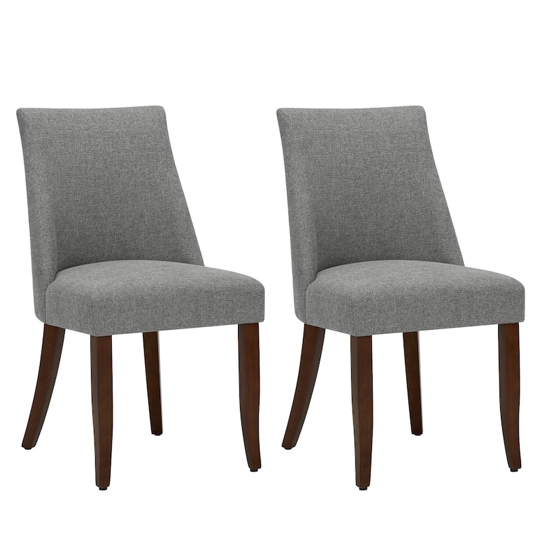RENEWLINE Contemporary Dining Chair（Set of 2/4/6 - Upholstered Backrest & Wood Frame