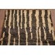 preview thumbnail 11 of 16, Black Contemporary Abstract Area Rug Hand-knotted Jute Carpet - 2'10"x 5'4"
