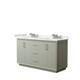 Option Light Green, Nickel Trim, White Quartz Top