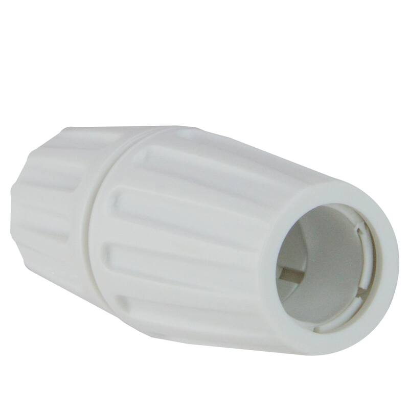 3.75-Inch HydroTools Swimming Pool White External Cam Set for Telescopic Poles - 3.75"