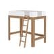preview thumbnail 3 of 16, Mid-Century Modern Twin-Size High Loft Bed