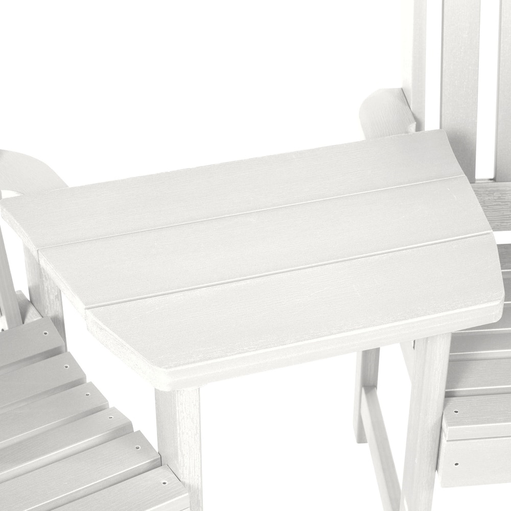 HIGHWOOD Eco-Friendly Adirondack Tete-a-Tete Connecting Table