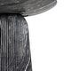 preview thumbnail 14 of 14, Studio London Faux Travertine Bistro Table Maddox Concrete Patio Table