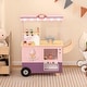 preview thumbnail 4 of 17, Gymax Kids Ice Cream Cart w/ Vending Machine & Ice Cream Maker Toys