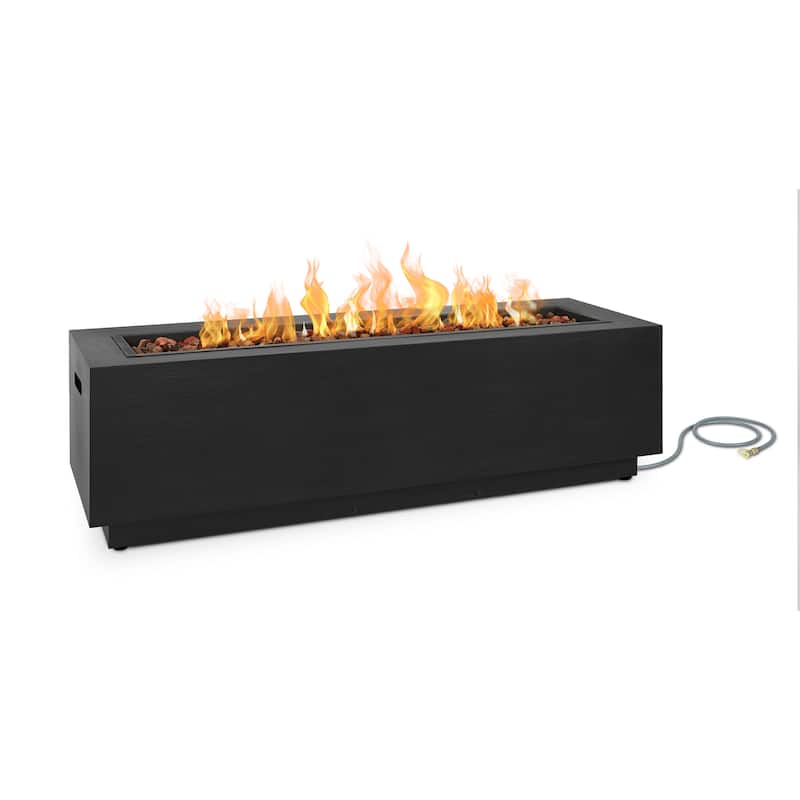 Lanesboro 48" Propane Fire Pit w/ NG Conversion in Gray by Real Flame