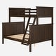 preview thumbnail 9 of 8, Linon Kamran Twin over Full Bunk Bed