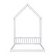 preview thumbnail 17 of 22, Full Roof Framed Headboard Floor Bed