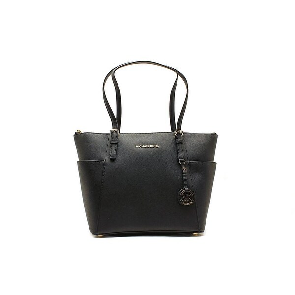 Michael Michael Kors Jet Set East West Top Zip Tote Women Tote - Black