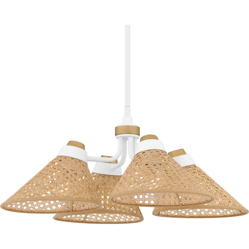 Quoizel Pendant Four Light Chandelier