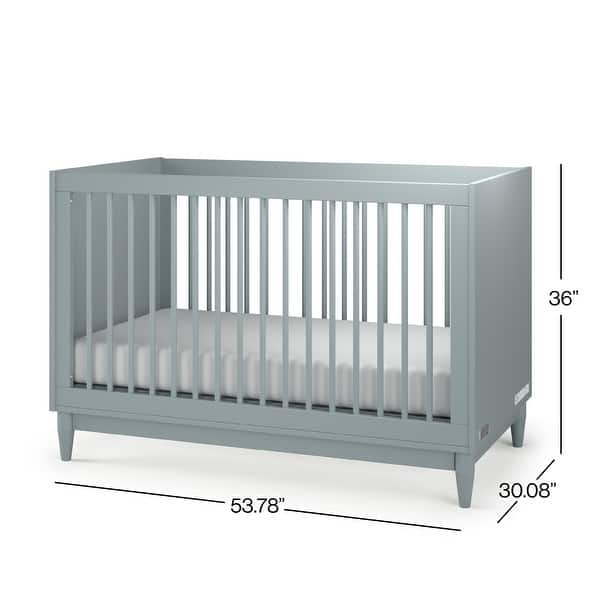 dimension image slide 3 of 4, Child Craft Wynwood 3-in-1 Convertible Crib