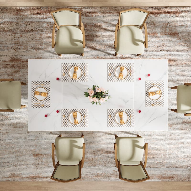 63" Dinning Table for 4-6