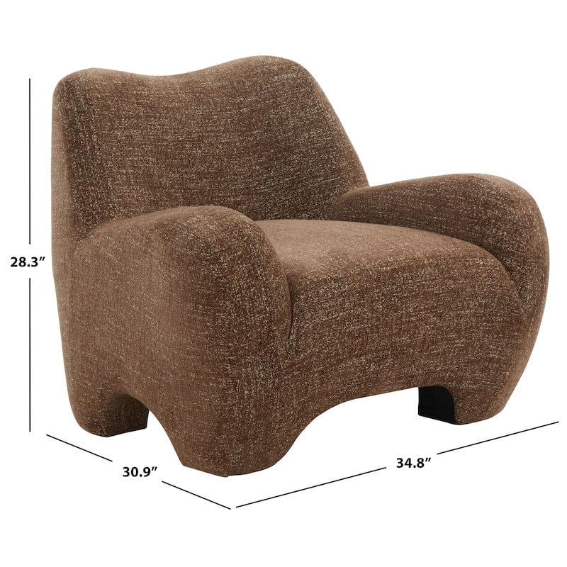 SAFAVIEH Couture Randal Accent Chair, Fully Assembled - 35"W x 31"D x 28"H
