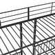 preview thumbnail 5 of 14, Full Over Twin-Twin Triple Bunk Bed with Drawers and Staircase