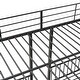 preview thumbnail 10 of 8, Removable Metal Triple Bunk Bed Frame with 2 Drawers and Staircase