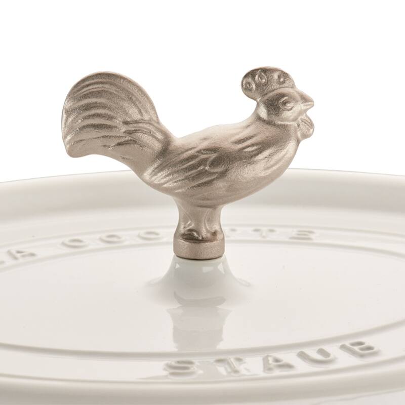 STAUB Cast Iron 5.75-qt Coq au Vin Cocotte