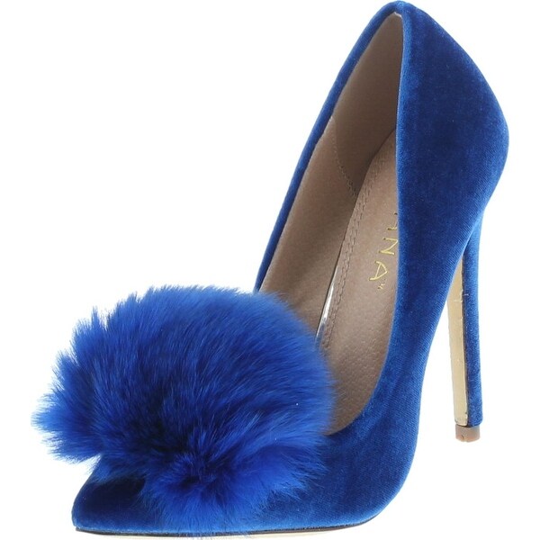 pom pom high heels