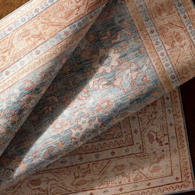 Livabliss Petrova Persian Floral Printed Area Rug