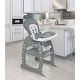 preview thumbnail 7 of 27, Badger Basket Envee II Baby High Chair with Playtable Conversion