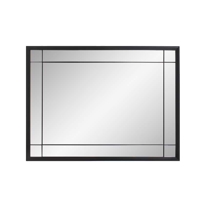 Allan Andrews French Panel Framed Decorative Wall Mirror