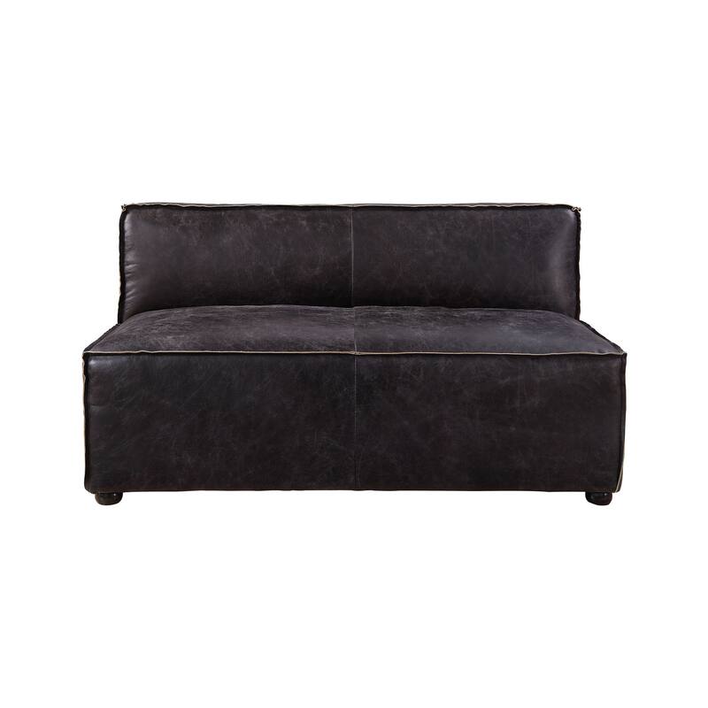 ACME Birdie Modular Armless Loveseat in Antique Slate
