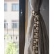 preview thumbnail 6 of 8, RusticReach Solid Wood Handmade Rustic Curtain Tiebacks