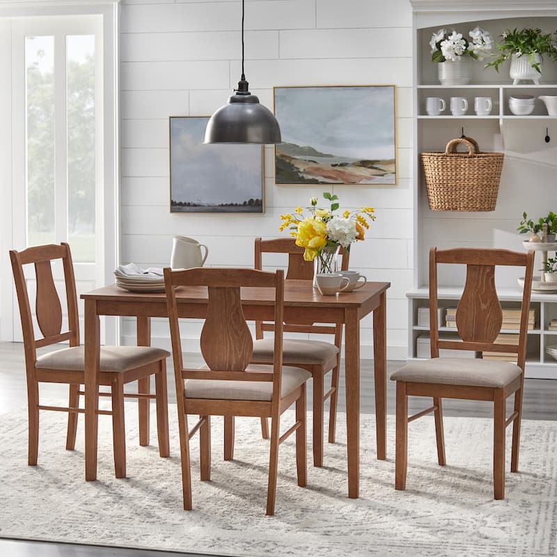 Simple Living Landry 5-piece Dining Set - Driftwood