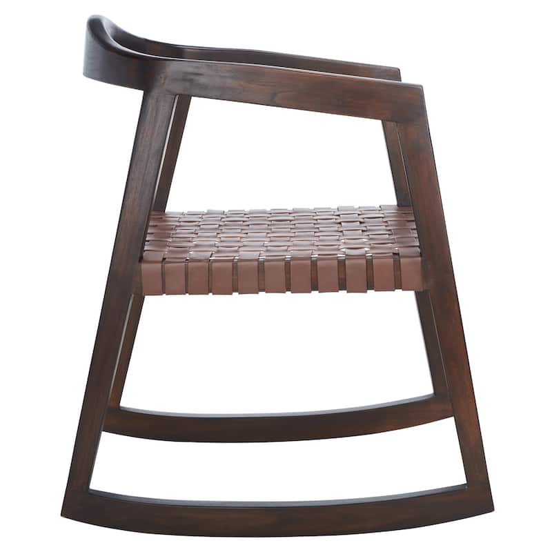 SAFAVIEH Hazelle Rocking Dining Chair - 23" W x 26" D x 33" H - 23Wx26Dx33H