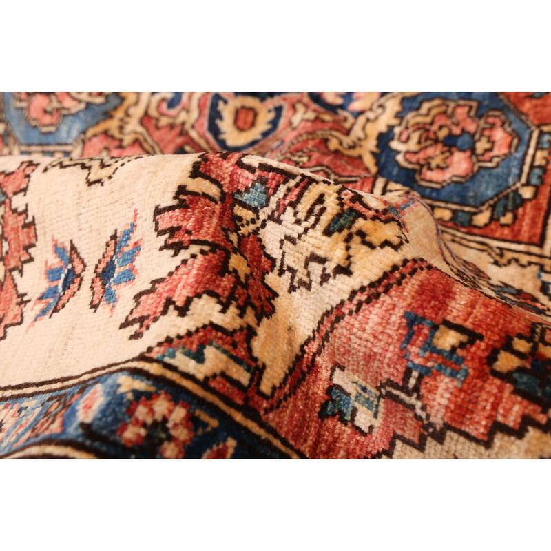 ECARPETGALLERY Hand-knotted Aryana Ivory Wool Rug - 5'7 x 7'10