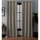 preview thumbnail 1 of 68, ATI Home Academy Total Blackout Grommet Top Curtain Panel Pair 52x84 - vintage linen