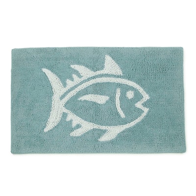 Southern Tide Skipjack Reversible Cotton Bath Rug