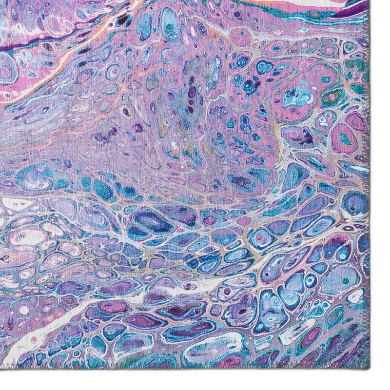 Addison Indoor/ Outdoor Karina Abstract Washable Area Rug