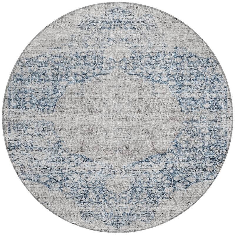 HomeRoots Oriental Traditional Rectangle Outdoor Rug