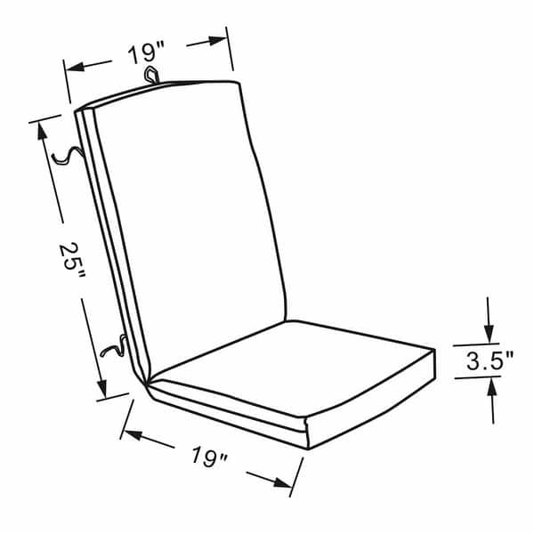 Outdoor Patio Chair Cushions (Set of 4) Bed Bath & Beyond 34266538